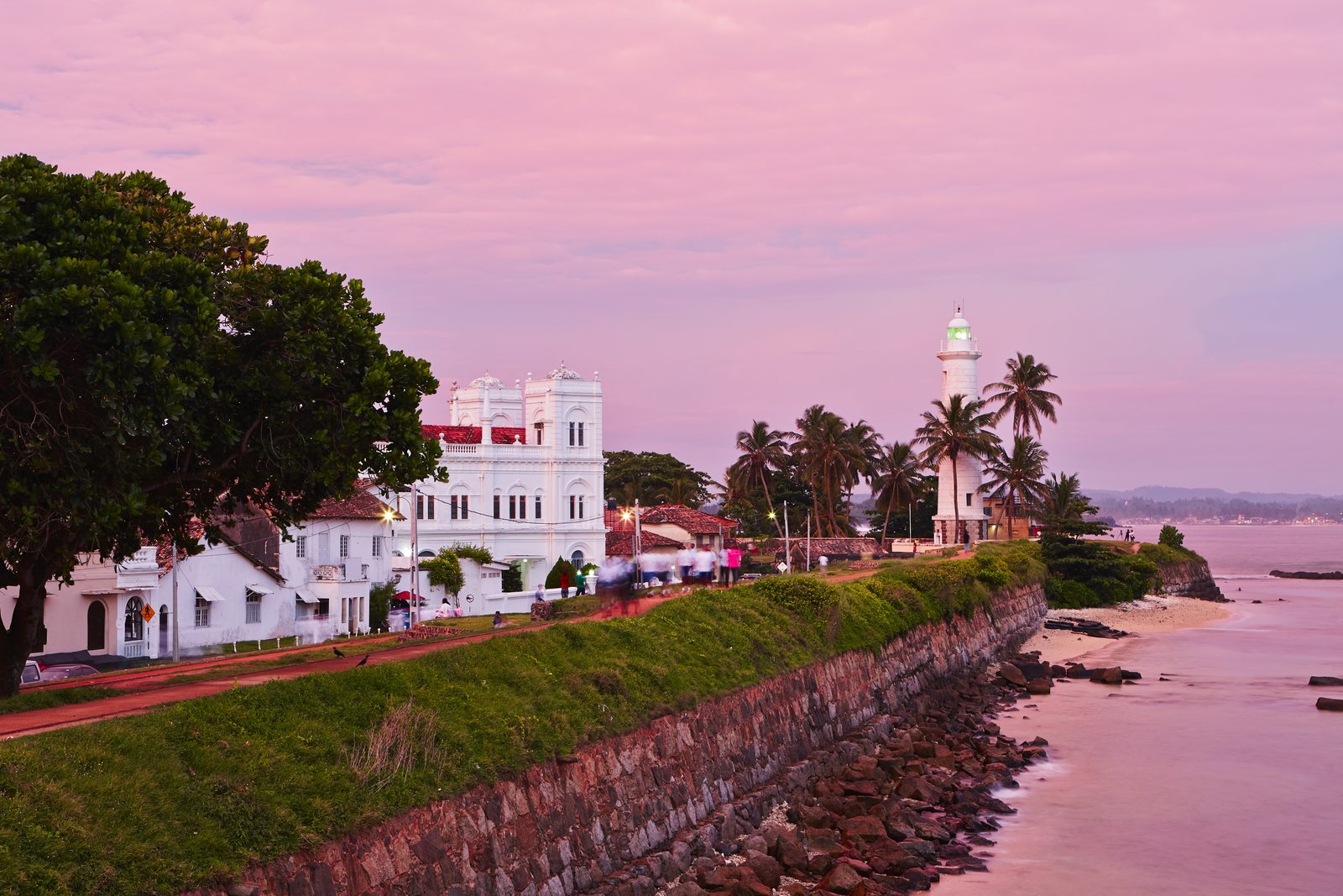 The ramparts of Galle Fort